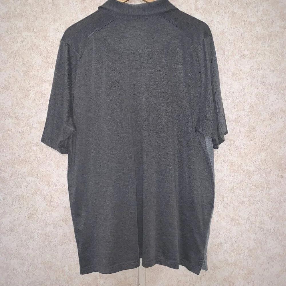 Callaway Men's Gray Swing Tech Polo Shirt Opt-Dri Scottsdale Golf Course Size XL